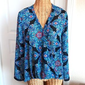 Nicole Miller Surplice top